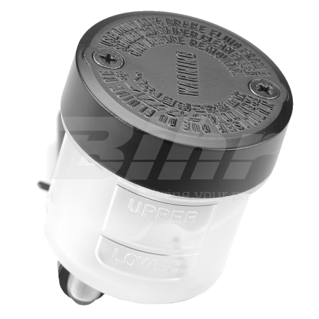 Fluid fluid reservoir brake