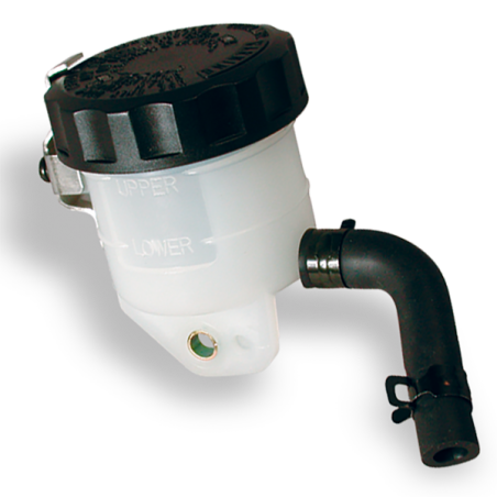 Reservoir for brake pump output 45º vertical support