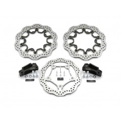NG BRAKE DISK Kit sobredimensionado discos freno 1205X1296X Ø298 (x2) + Ø282mm 9621205X1296X