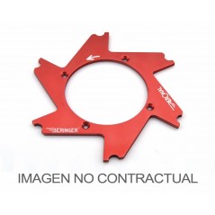 BERINGER Parte central de disco Aeronal® Izquierda plana S16LG