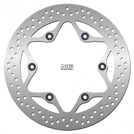 NG BRAKE DISK Disco de freno para frenos sujeción redondos 144/296mm con 6 orificios y diámetro 10.5mm 962110