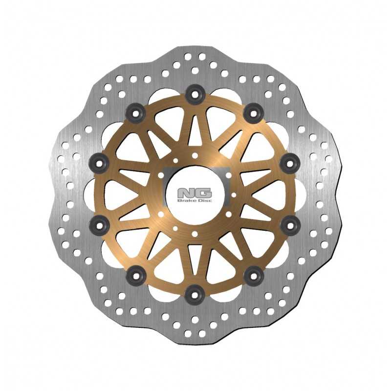 NG BRAKE DISK Disco freno ondulado flotante 1446X Ø296 x Ø62 5 9621446X