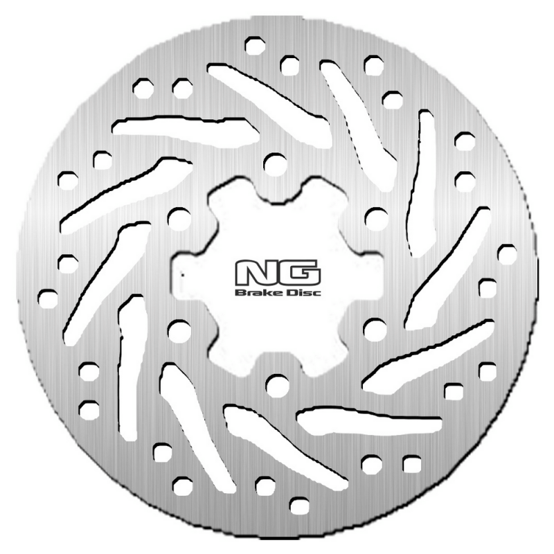 NG BRAKE DISK Disco de freno trasero - Sujeción 6 orificios, redondo 180mm diámetro 962802