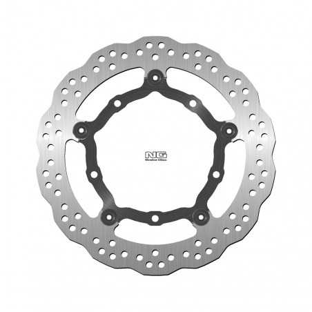 Front wavy brake disc