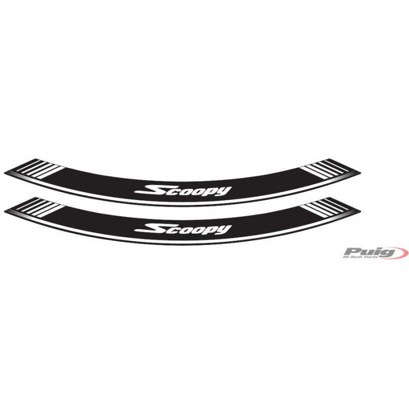 8 vinyl adhesive strips in arch for wheels