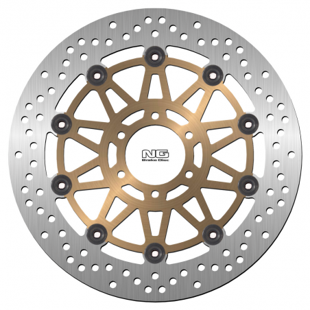 NG BRAKE DISK Disco de freno 404 - Flotante, Redondo, Diámetro 298mm, 6 agujeros, para frenos OEM 962404