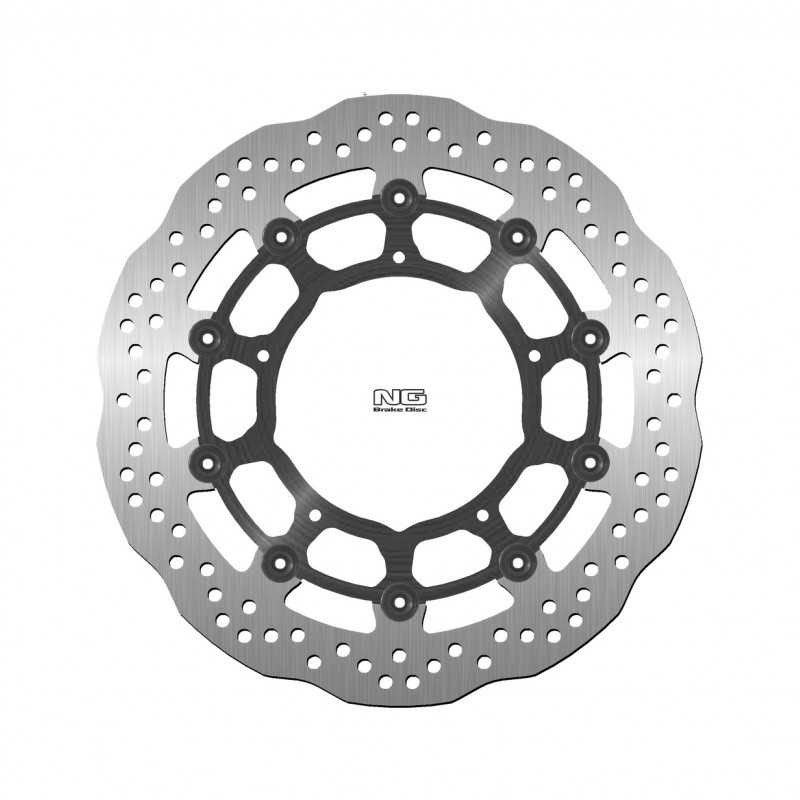 Wavy floating brake disc 1058X Ø320 x Ø132 x 5