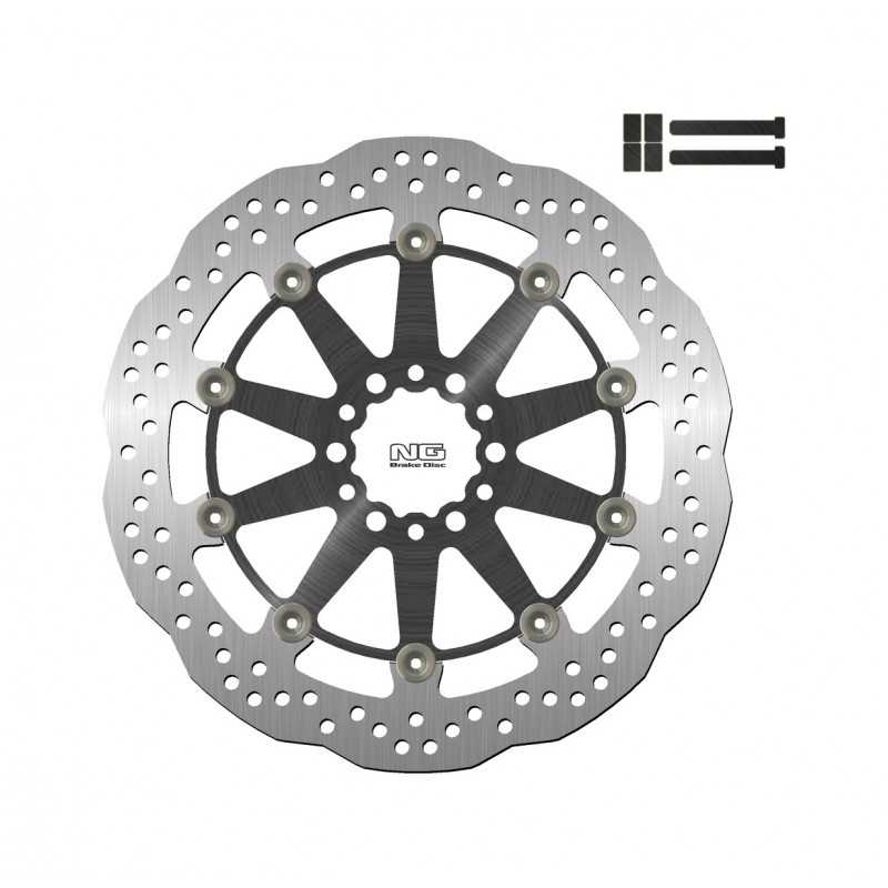 Wavy Floating Brake Disc 1596XGK32 OVERSIZE 320 MM