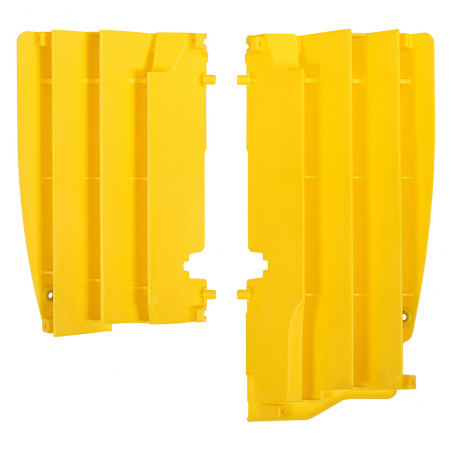 Yellow radiator fins