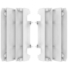 POLISPORT Aletines de radiador blanco 8985500002 59383