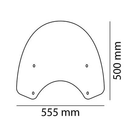 PUIG Windshield dome hand windshield accessory 5265