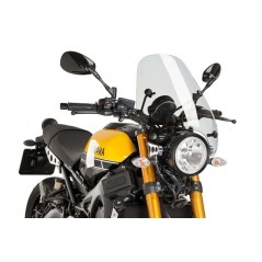 PUIG Carenabrises universales para motocicletas custom y naked - Ahumado Transparente 0840