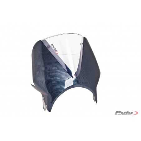 PUIG WINDSHIELD DOME VISION HOUSING CARBON LOOK 005C