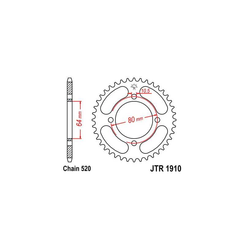 Ring, transmission, rear