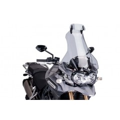 PUIG MULTI-ADJUSTABLE VISOR FOR TOURING DOME with clip 230X90MM 6319