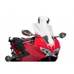 PUIG MULTI-ADJUSTABLE VISOR FOR TOURING DOME with clip 230X90MM 6319