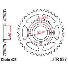 Ring, transmission, rear