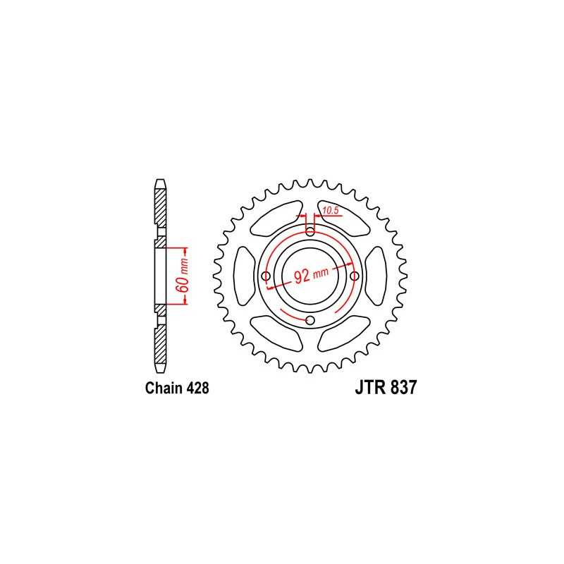 Ring, transmission, rear