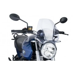 PUIG Cúpula parabrisas con paramanos para moto naked - Marca 6488