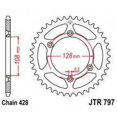Ring, transmission, rear