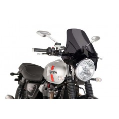 PUIG Cúpula parabrisas para manos PLUS - Ajuste óptimo faros de 200mm 4620
