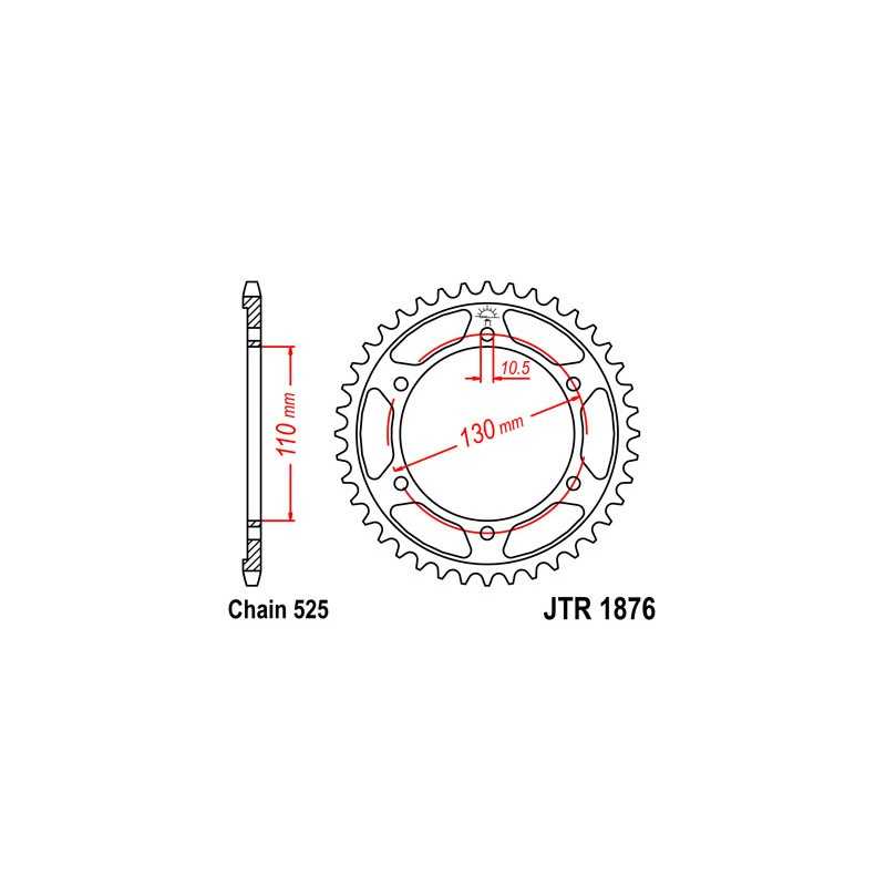 Ring, transmission, rear