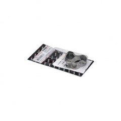 PUIG MOUNTING KIT FOR SCREENS MODEL AMERICA, STAINLESS STEEL 0669