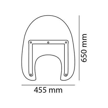 PUIG WINDSCREEN WINDSHIELD SCREEN America I 5936