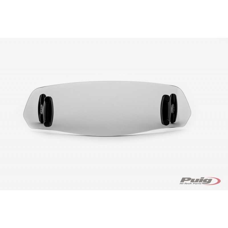 PUIG Multiregulable air deflector visor cupulas fixed with screws 102X325MM 5853