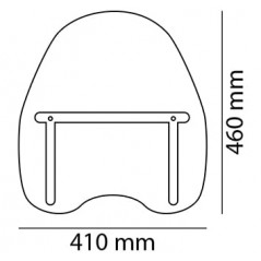 PUIG Carenabris para motocicletas Touring, Cruiser y Harleys - Accesorio el viento las manos 2003