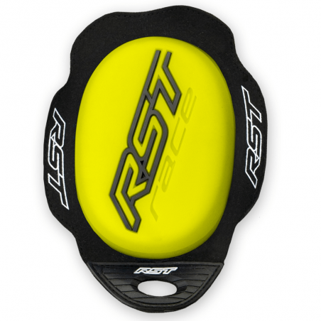 RST Deslizadera de rodilla con velcro en amarillo neón 119210800