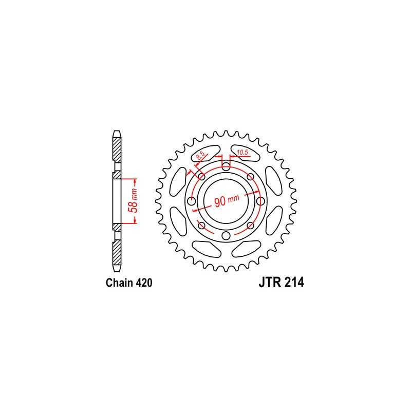 Ring, transmission, rear