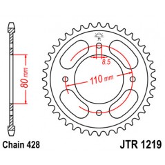 Ring, transmission, rear