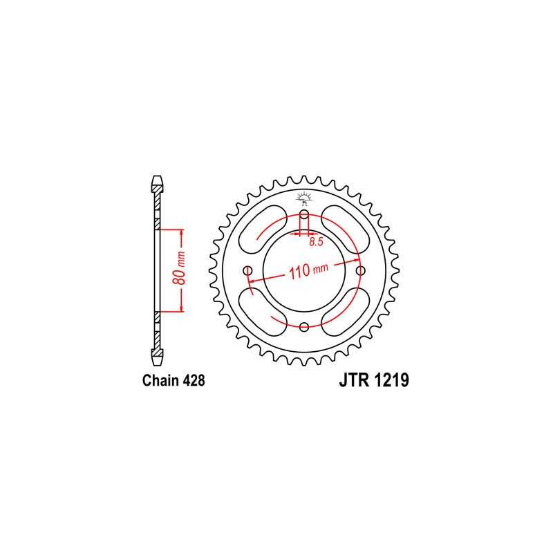 Ring, transmission, rear