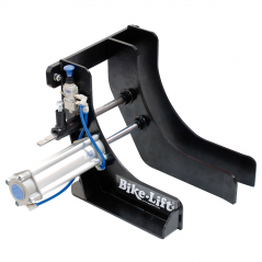 BIKE LIFT Bloca-rueda de taller neumatico soporte rueda delantera sujeccion 55-205mm 29520