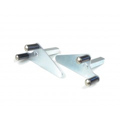 BIHR Soportes pivotantes para stand delantero bajo la horquilla 87556