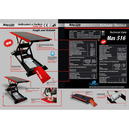 BIKE LIFT Elevador Max 516 M-516-003 230v / 50Hz 93013