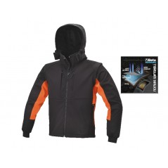 BETA Abrigo softshell con capucha y mangas separables 5250000870VAR