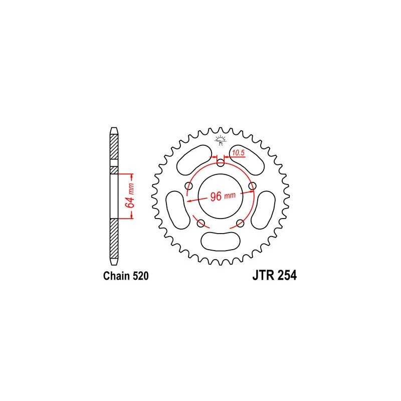 Ring, transmission, rear