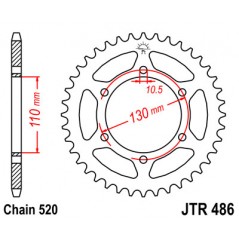 Ring, transmission, rear