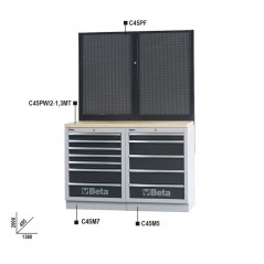 BETA Mobiliario taller de madera 1.3 M C45/BPW 51900013