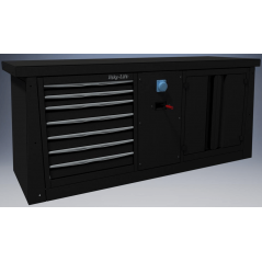 7-drawer cabinet / air-electricity / 2 M cupboard