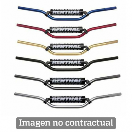 Handlebar enduro black with black pad 693-01-BK-01-185