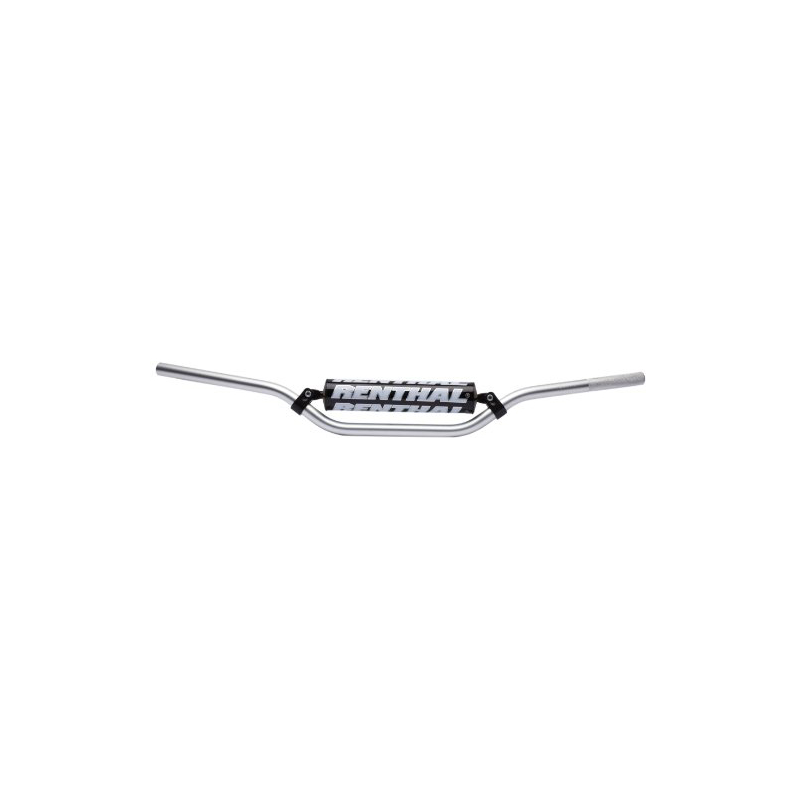 RENTHAL Manillar minicross KX65 silver with black pad 783-01-SI-03-219 8778304