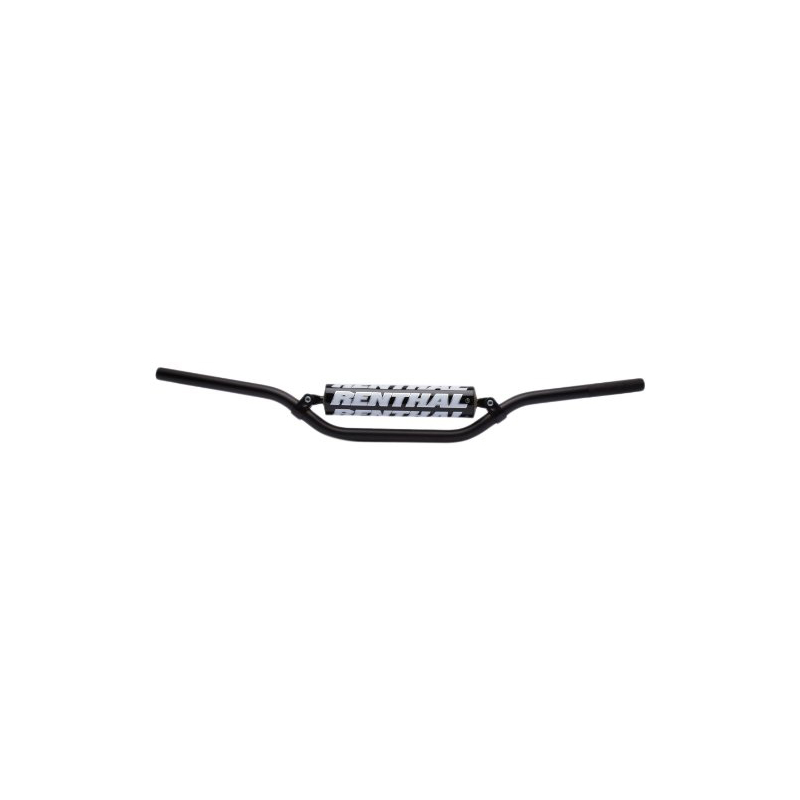 Motocross handlebar Carmichael black with black pad 971-08-BK-01-185