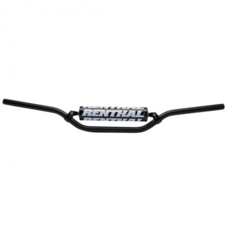 RENTHAL Manillar motocross Carmichael black with pad 971-08-BK-01-185 8797101