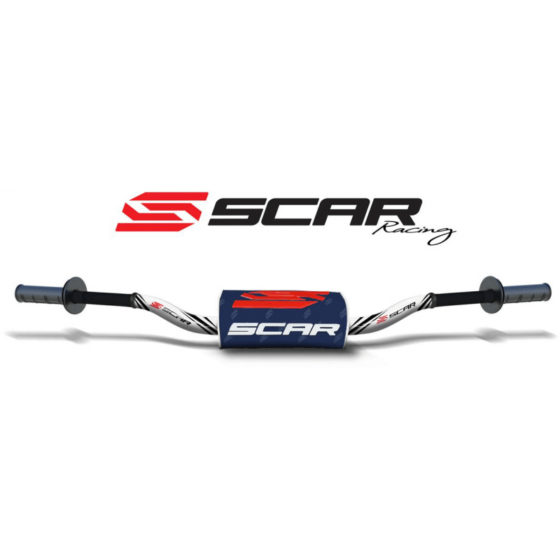 High aluminum handlebar without center bar with O² RC blood sausage