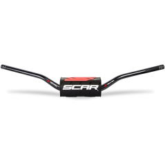 High aluminum handlebar without central bar with O² 28.6 MM sausage