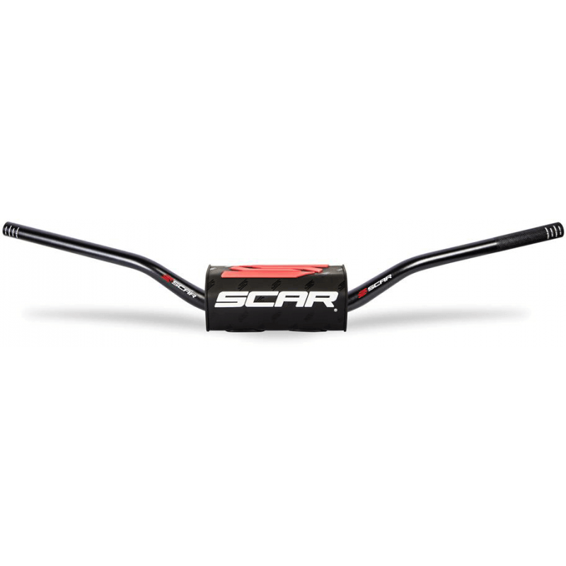 High aluminum handlebar without central bar with O² 28.6 MM sausage