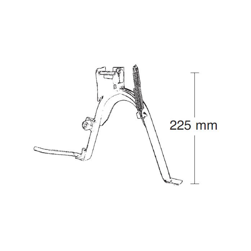 BUZZETTI Caballete central pata soporte completo HFA2604 19288